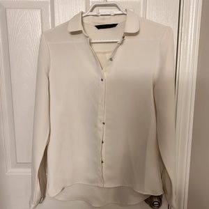 Zara basic blouse